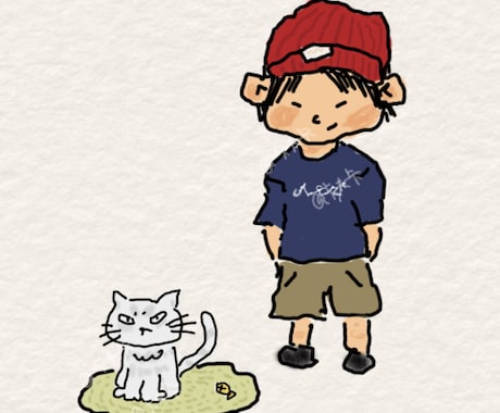 写真から手描き風似顔絵アイコン、イラストを描きます SNSアイコンにぴったり！かわいい手描きイラスト イメージ2