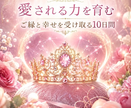 アリアドネの宝冠　恋愛全般サポートヒーリングします 10日間、愛される流れへそっと導きます イメージ1