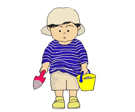 子供、動物ほかなんでもカットを描きます チラシ、雑誌などのカットを描きます イメージ2