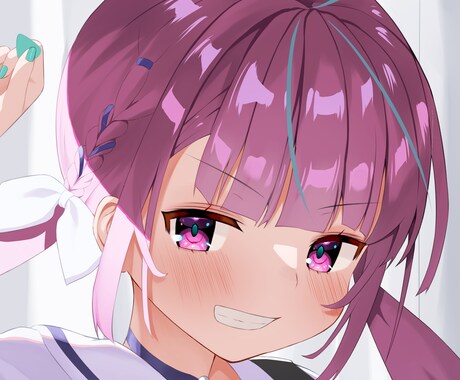 SNSなどで使用できるアイコンの作成をします かわいい女の子のアイコンなど、作成できます！ イメージ1