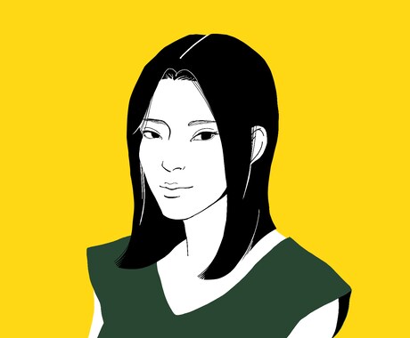シンプルですっきりしたアイコンを描かせて頂きます お洒落な自分だけのアイコンが欲しい方に イメージ2