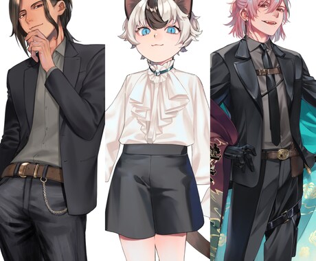 立ち絵作成します IRIAM配信やTRPGなどに！ イメージ2