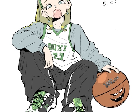 線画強め、見やすく可愛いイラストを制作致します 美術大学卒業生が見栄えするイラスト制作致します！ イメージ2