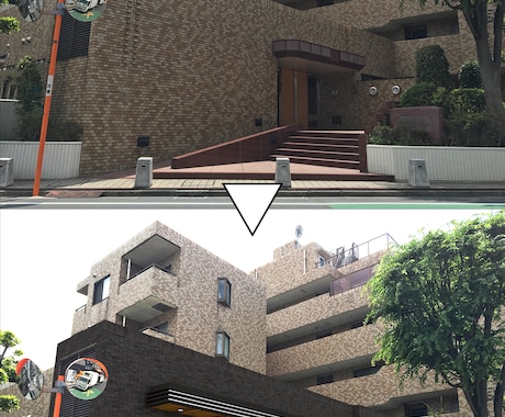 建築のビフォーアフター写真で改装後を視覚化します プロの技術でリメイク！魅力的な改装プランを表現します！ イメージ2