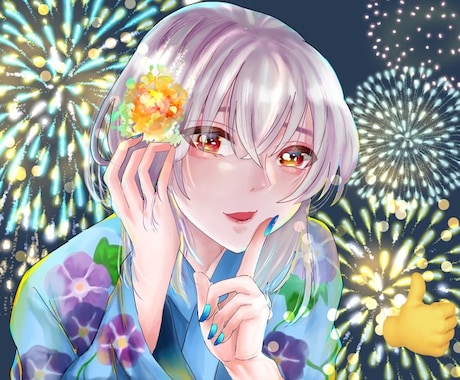 ご要望通りのイラストを書きます SNSアイコン、歌みたい、配信アプリ等のイラストお求めの イメージ2