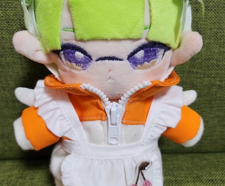 お顔刺繍オーダー 推しぬいの表情をお作りします 推しの‪”‬いちばん可愛い顔‪”‬刺繍で叶えます♪ イメージ2