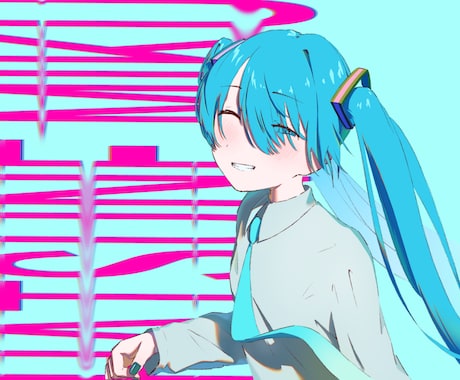 6月末まで特別価格！キャラクターイラスト描きます 【MVや歌ってみた動画のイラストに！】 イメージ2
