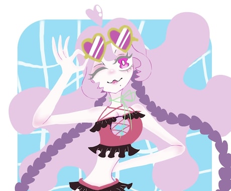 個性的で目に留まるイラスト描きます イメージ1