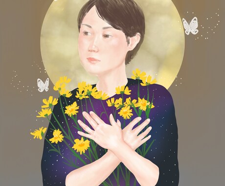 夢のあるかわいいアイコンイラスト承ります おとぎ話に出てきそうなかわいいアイコンで、印象UP！ イメージ2