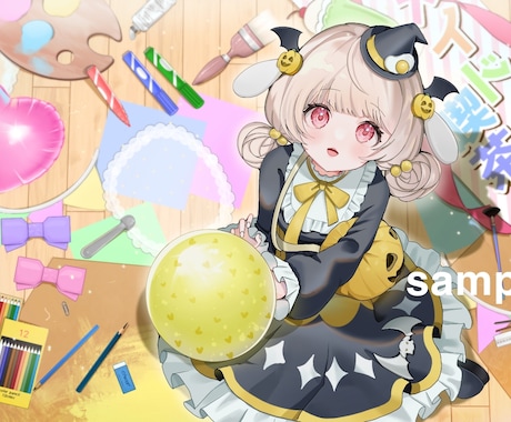 アイコン/グッズ/立ち絵/商用など一枚絵描きます 様々な用途に対応