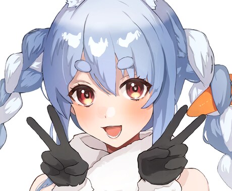 ラフ・色ラフ2案！高品質で目を惹くイラスト描きます アイコン/Vtuber/キャス画/配信イラスト/挿絵等に！ イメージ2