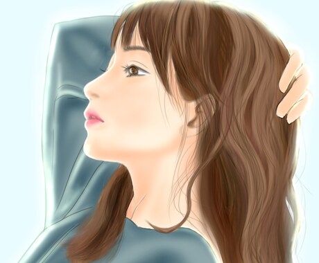 おしゃれでかわいい似顔絵アイコンお描きします SNSに最適なアイコンです。その他似顔絵、挿絵もお受けします イメージ2