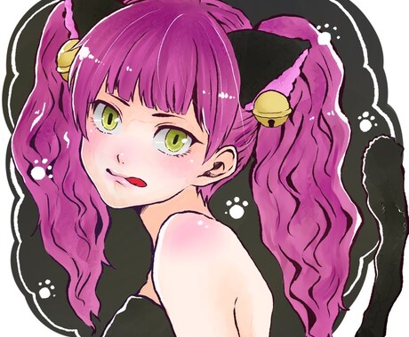 可愛いSNS用アイコン作成します 実績作りのために格安で提供します！ イメージ1