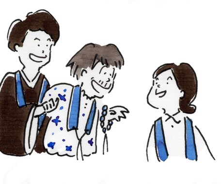 お寺に関するイラストを作成しています 単色シンプル、色味はご希望に沿って変えられます。 イメージ2