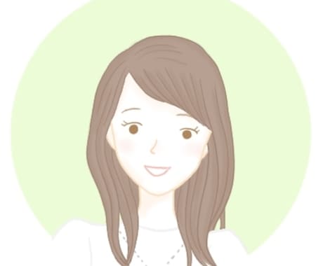 SNS用♪優しいアイコン作成します 【女性らしい柔らかい雰囲気の絵柄です。】 イメージ2