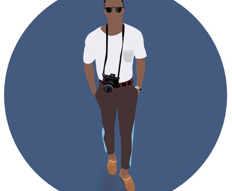 写真からフラットデザインに【イラスト作成】します お気に入りの写真がイラストに！商用可！ イメージ2