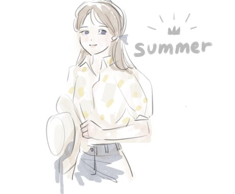 イラスト描きます おしゃれ 優しいイメージ　色々な用途に イメージ2