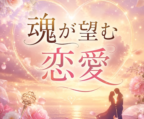 辛い恋に迷ったとき魂からのメッセージをお伝えします 魂が望むあなたの恋愛設計を知ることで心が楽になる イメージ1