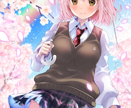 ハイクオリティなイラストをお届けします イメージ1
