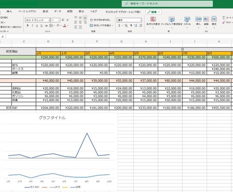 Excel集計表フォーマット作成します Excelが苦手な方向けに集計自動化フォーマットを提供します イメージ1