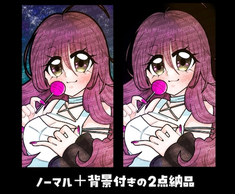 イラスト【Shorts版】制作します 歌ってみたなどとっておきの動画に！ イメージ2
