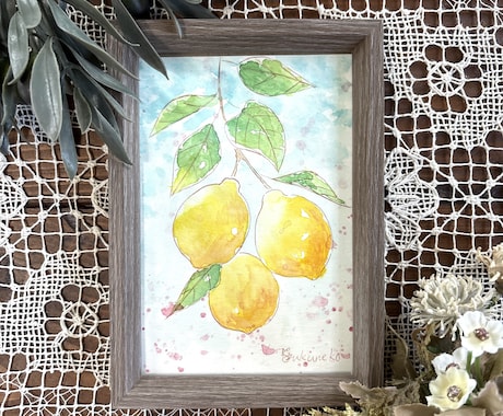 優しいタッチの水彩画イラストを作成します 〜温かい手描きの水彩画イラストを、ご自宅やプレゼント用に〜 イメージ2