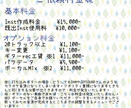 プロクオリティの歌ってみた用の音源を作成いたします 本家とほぼ変わらないクオリティを実現します イメージ2