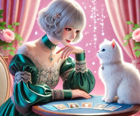 気になる恋の行方♡あなたの恋愛占います 相手の本音と二人の未来を優しく紐解くタロット占い イメージ1