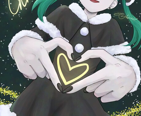 アニメ塗り一枚絵を描きます 創作キャラクターや推しのイラストを作成！ イメージ2