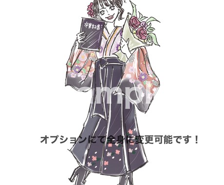 シンプルな似顔絵イラスト描きます 商用可◎線画風タッチでお洒落にお描きします！ イメージ2