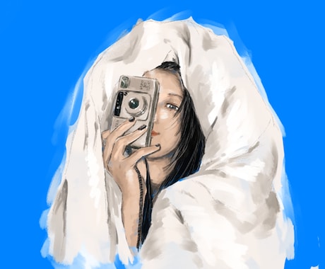 厚塗りでリアルかつ絵らしさのある似顔絵を描きます あなたの思い出を一枚の絵にしませんか？(^^) イメージ2