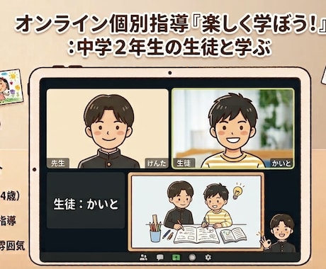 小学生の勉強を手伝います 分からない問題を、一緒に楽しく解決します！ イメージ1