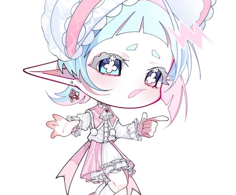ミニキャラ/SDイラストの制作をします カラフルで可愛いイラストの制作！ イメージ1