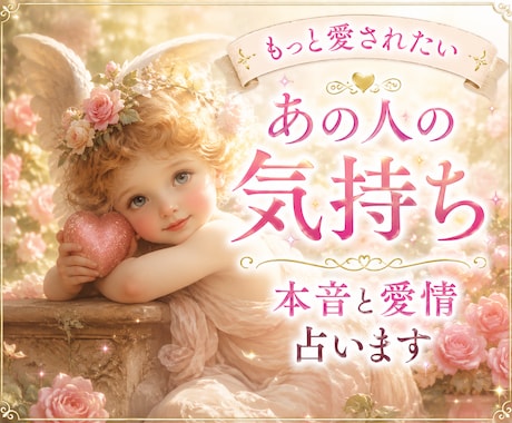 もっと愛されたいあの人の気持ち✨本音と愛情占います ✨貴方の印象（内外面）貴方に望む事等⚖️未来を幸せに導きます イメージ1