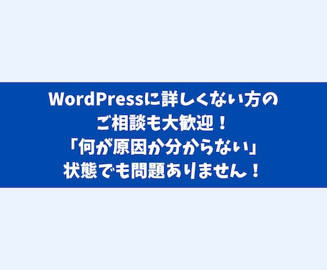 WordPressの表示崩れ・不具合を修正します テーマ修正・CSS/PHP調整・軽微な機能追加まで対応 イメージ2