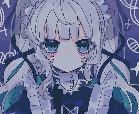 イラストを制作します 可愛いアイコン、ヘッダー、立ち絵などお受けします(夢絵も可) イメージ1