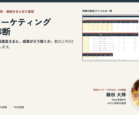 Webマーケティングを横断診断します SEO・広告・計測・導線をまとめて整理します イメージ1
