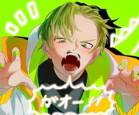 アイコン・1枚絵】綺麗で魅力的なイラスト描きます SNSの顔から動画用まで！透明感のあるイラストをお届け。 イメージ2
