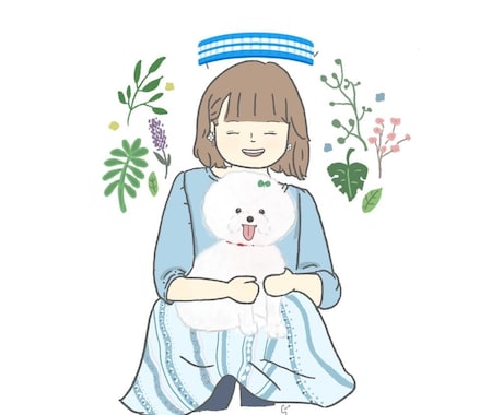 ゆるふわなアイコン描きます イメージ1