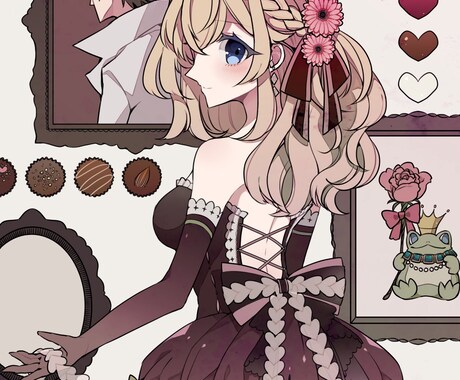 デジタルイラスト(1枚絵)を描きます 鑑賞用、SNSヘッダー用のイラストをお探しの人へ イメージ2