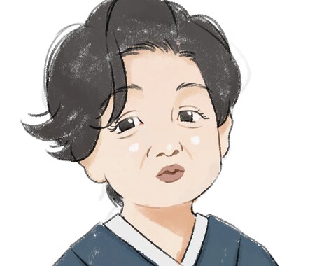 ゆるい似顔絵描きます お子さんやご家族の似顔絵をゆるいタッチで描きます。 イメージ2