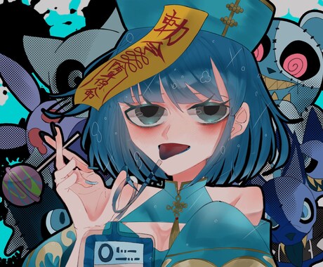 一枚絵描きます SNSでのアイコン等に使える一枚絵描きます！ イメージ2