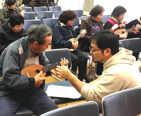 優しい先生簡単ウクレレオンラインレッスン開催します 音楽も楽器も楽譜もまるでダメなあなた、私におまかせ下さい！！ イメージ1