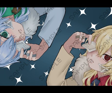 ご希望のイラスト描きます 動画サムネイルや立ち絵、キャラクターデザイン等！ イメージ2