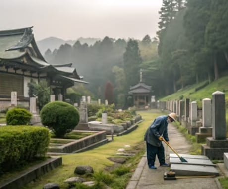 皆さまの大切なお墓のお掃除、お手伝いさせて頂きます お墓の掃除や管理、遠方やご多用によりお困りではありませんか？ イメージ1