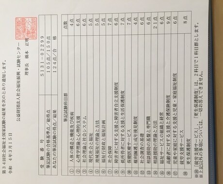 社会福祉士に高得点で一発合格した勉強方法伝授します 福祉未経験、40代週5で働きながら124点で一発合格した方法 イメージ1