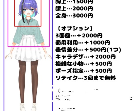 最短3日！！SNS用イラストを提供致します アイコンや立ち絵イラストなど最高なイラストをお届け致します！ イメージ2