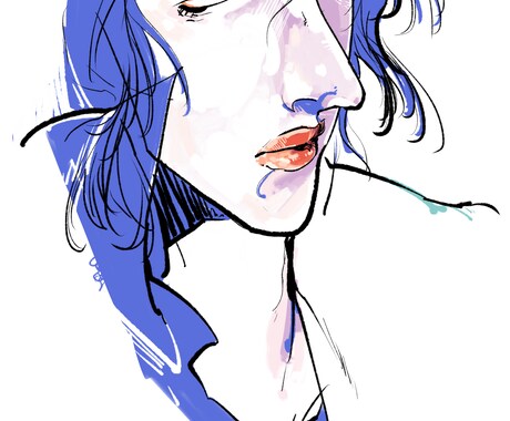 イラスト描きます 時代や流行に囚われないアングラテイストのイラストです イメージ2