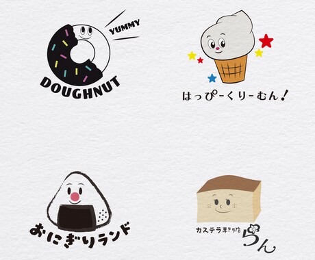 モニター様募集‼︎会社、お店などのロゴを制作します ポップで可愛いワクワクするイラストを使ったロゴ イメージ2