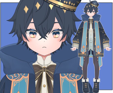 かわいい女性Vtuberモデル制作します キャラデザからモデリング一括無料修正アフターフォロー込み イメージ2